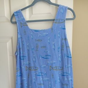 NWT ICANTOO Tank Dress Size XL